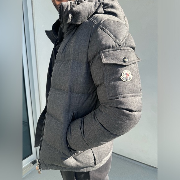 Moncler Montgenerve Wool Quilted Jacket - Picture 1 of 15